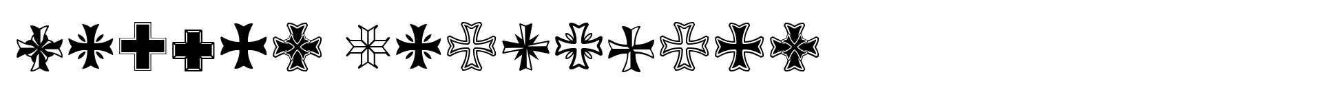 Crucis Ornaments